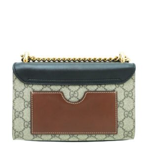 Gucci Bicolor GG Supreme Padlock Small Bag | AlmaBagz