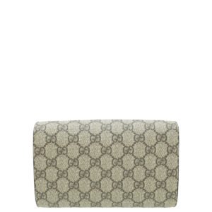 Gucci Bicolor GG Supreme Horsebit 1955 Mini Bag | AlmaBagz