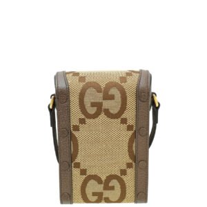 Gucci Bicolor Jumbo GG Horsebit 1955 Mini Rectangular Bag | AlmaBagz