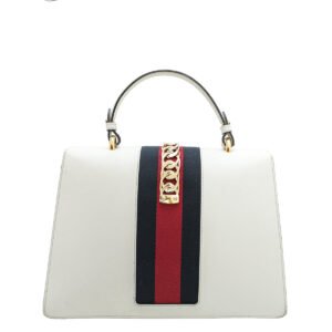 Gucci Tricolor Sylvie Top Handle Medium Bag | AlmaBagz