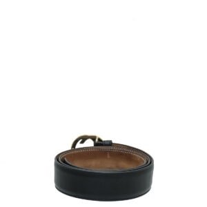 Gucci Black Interlocking G Buckle Belt 36 | AlmaBagz