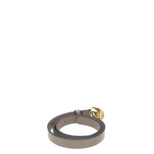 Gucci Dusty Pink Double G Buckle 20mm Belt 34 | AlmaBagz