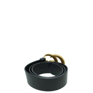 Gucci Black Double G Buckle 40mm Belt 30 | AlmaBagz