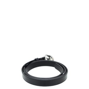 Gucci Black GG Marmont Slim Belt 38 | AlmaBagz