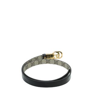 Gucci Biolor GG Supreme Reversible GG Marmont Belt 30 | AlmaBagz