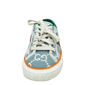 Gucci Bicolor GG Linen Fabric Tennis 1977 Sneaker 36.5 | AlmaBagz