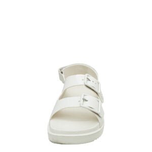 Gucci White Mini Double G Rubber Sandal 36 | AlmaBagz