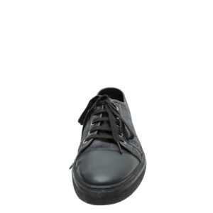 Gucci Black GG Low Top Sneakers 10 | AlmaBagz