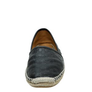 Gucci Black Microguccissima Espadrille 37 | AlmaBagz