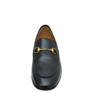 Gucci Black Horsebit Jordaan Loafer 38 | AlmaBagz