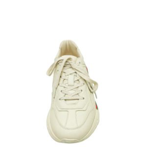 Gucci Ivory Logo Rhyton Sneakers 39 | AlmaBagz