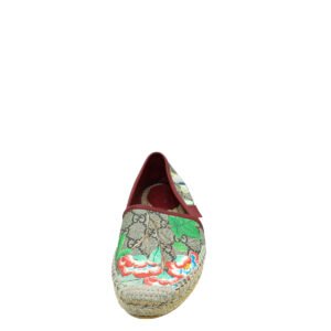 Gucci Multicolor GG Tian Print Flat Espadrille 35 | AlmaBagz
