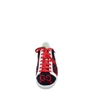 Gucci Bicolor GG Terry Cloth Web Ace Sneakers 36.5 | AlmaBagz