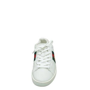 Gucci White Bee Embroidered Ace Sneakers 36 | AlmaBagz