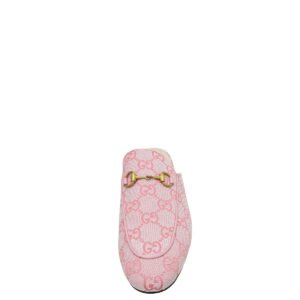 Gucci Pink GG Princetown Mules 37.5 | AlmaBagz