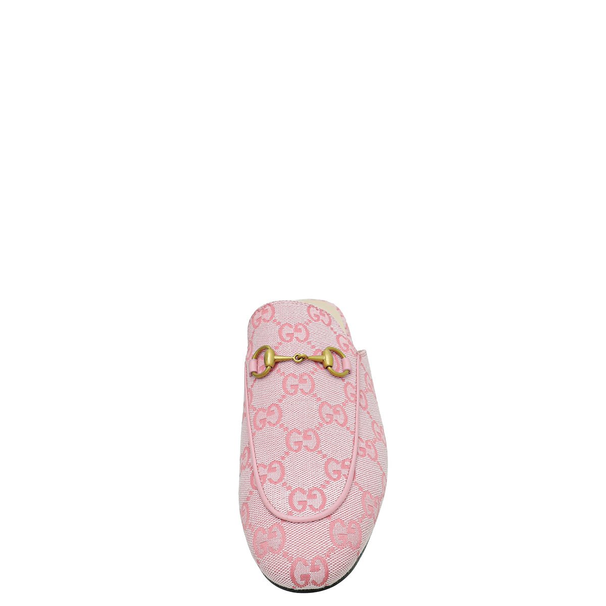 Gucci Pink GG Princetown Mules 37.5 | AlmaBagz