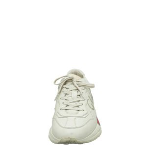Gucci Ivory Men's Rhyton Gucci Logo Sneaker 40 | AlmaBagz