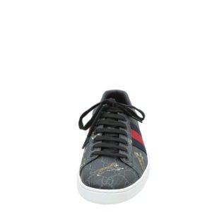 Gucci Black GG Supreme Ace Tigers Sneaker 8 | AlmaBagz