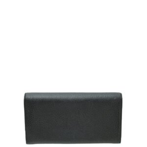 Gucci Black Interlocking GG Continental Wallet | AlmaBagz