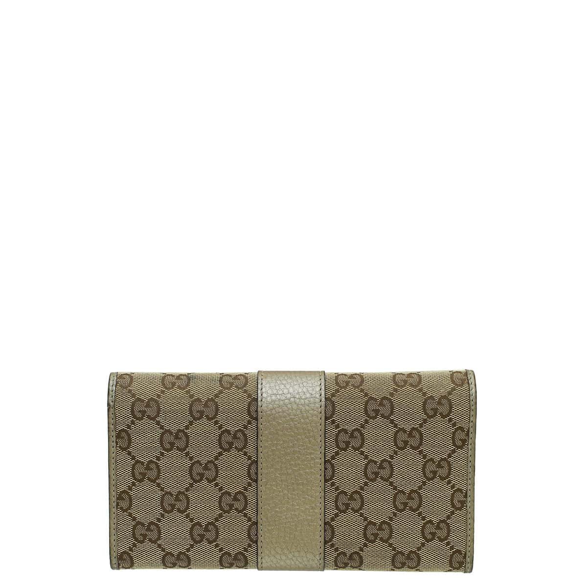 Gucci Bicolor GG Continental Wallet | AlmaBagz