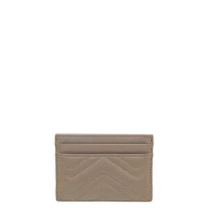 Gucci Dusty Pink GG Marmont Card Case | AlmaBagz