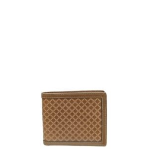 Gucci Brown Diamante Embossed Bifold Wallet | AlmaBagz
