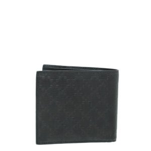 Gucci Black Diamante Bi-Fold Wallet | AlmaBagz