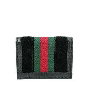 Gucci Black GG Ophidia Card Case Wallet | AlmaBagz