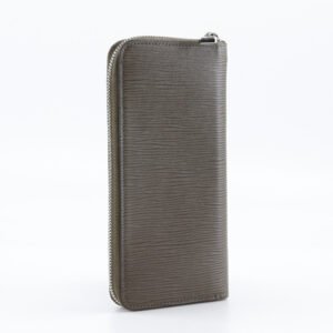 LOUIS VUITTON Long Wallet Purse M60967 Epi Leather Brown Vertical Zippy wallet | AlmaBagz