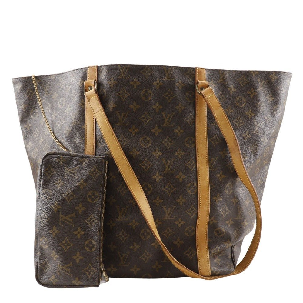 LOUIS VUITTON Shoulder Bag M51109 Monogram canvas Brown Large Sac shopping | AlmaBagz - Image 16