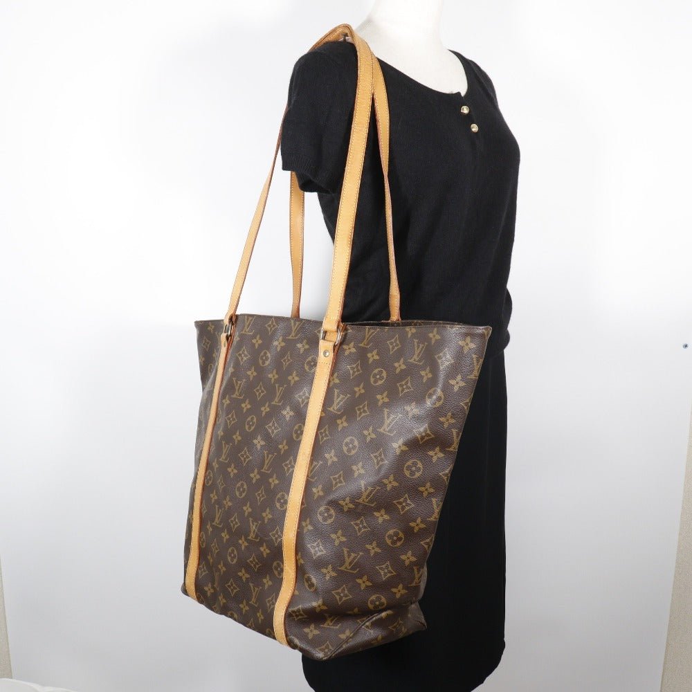 LOUIS VUITTON Shoulder Bag M51109 Monogram canvas Brown Large Sac shopping | AlmaBagz - Image 15