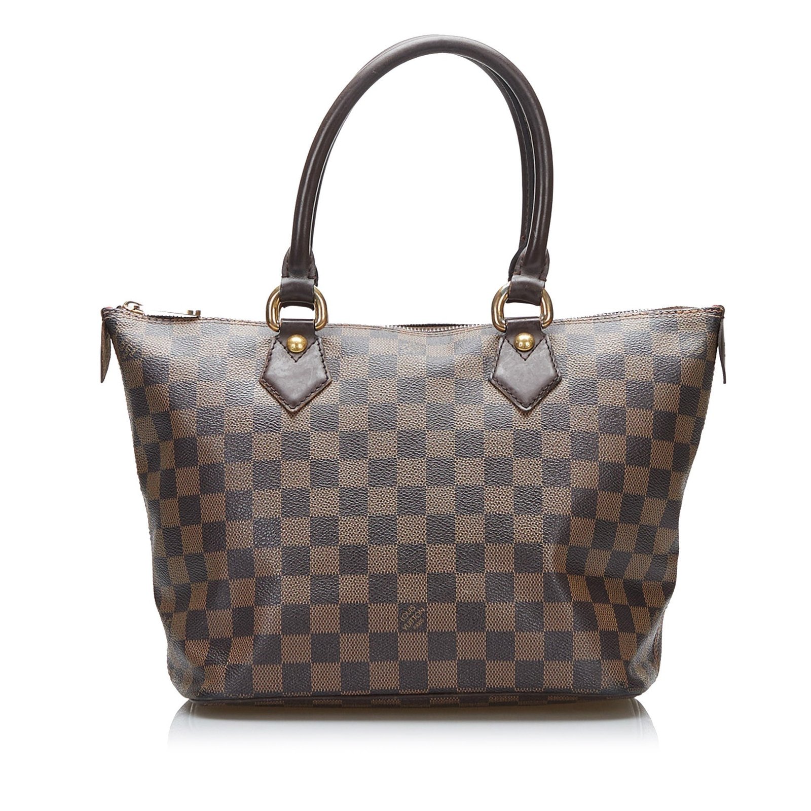 Louis Vuitton Damier Ebene Saleya PM Handbag | AlmaBagz