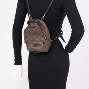 Louis Vuitton Palm Springs Mini Backpack Monogram Coated Canvas | AlmaBagz