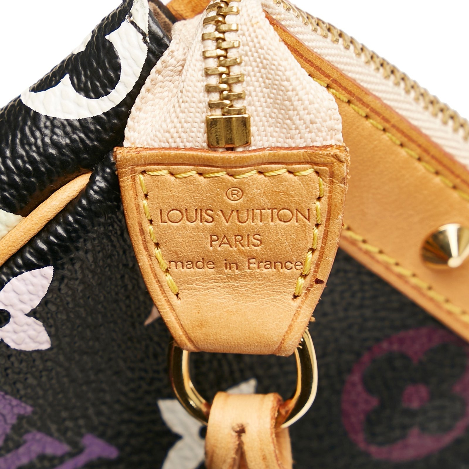 Louis Vuitton Pochette Accessoires Black Multicolor Monogram | AlmaBagz - Image 6
