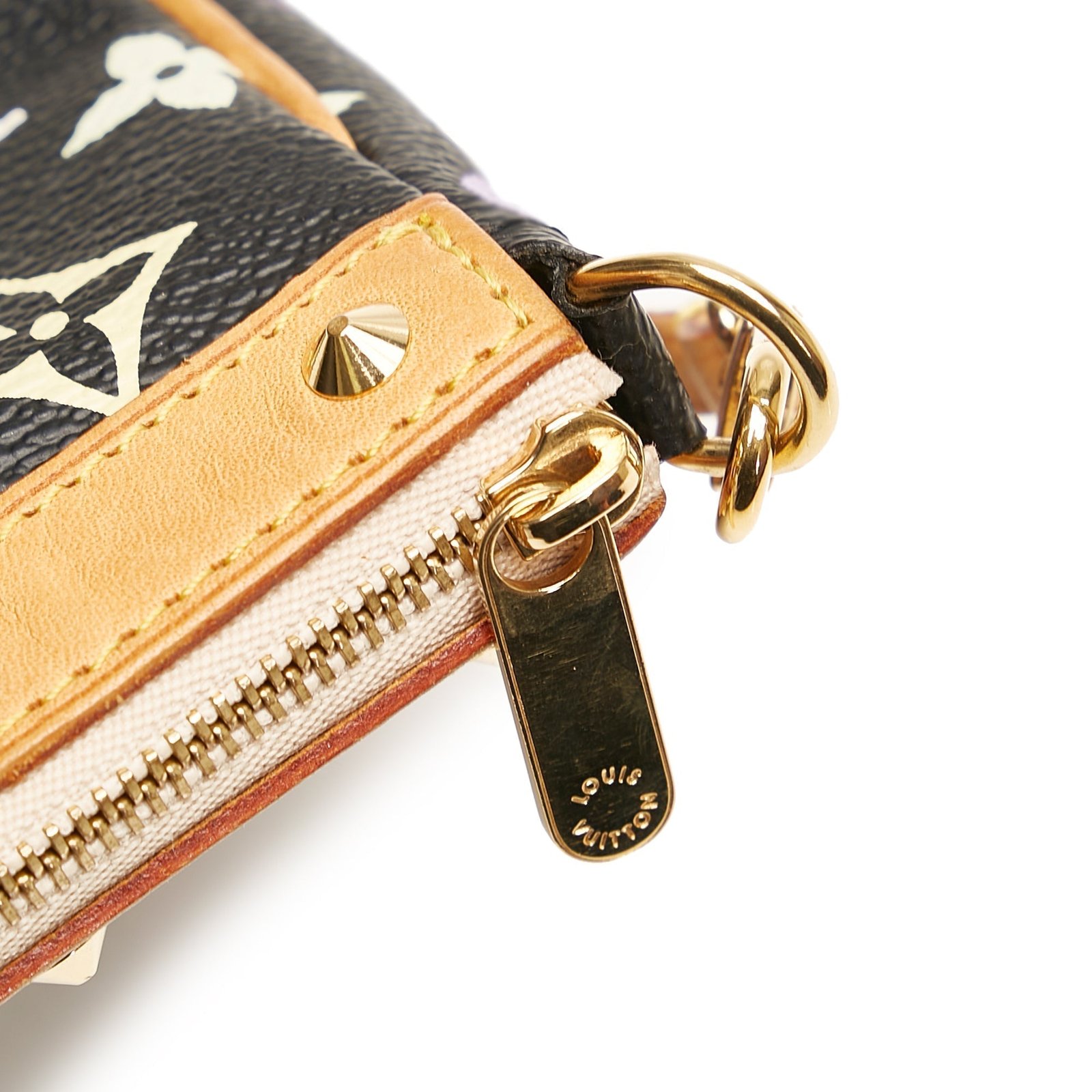 Louis Vuitton Pochette Accessoires Black Multicolor Monogram | AlmaBagz - Image 7