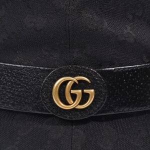 Gucci GG Bucket Hat Black GG Supreme Canvas XL (60cm) | AlmaBagz