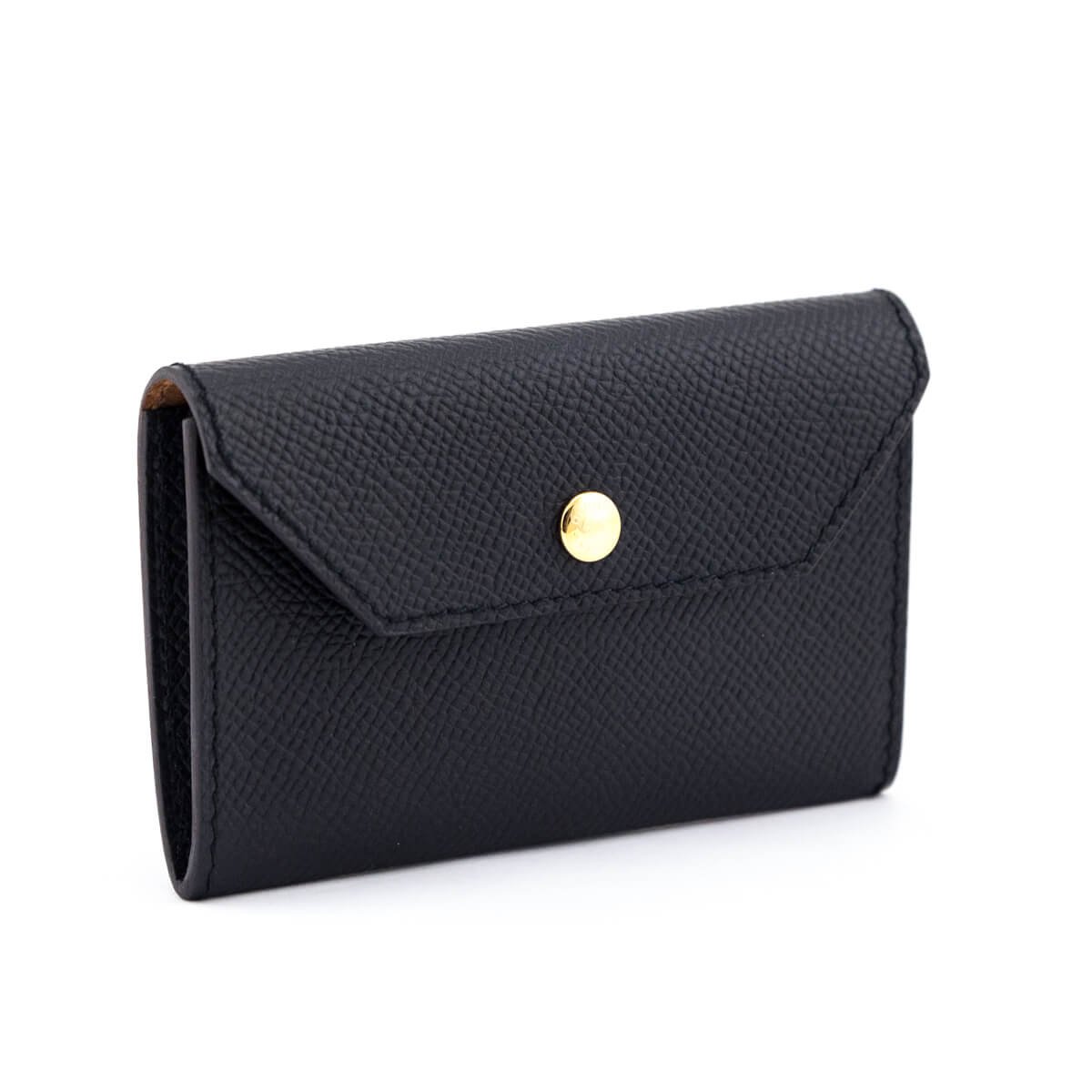 Hermes Black Epsom Kelly Pocket Belt Pouch | AlmaBagz
