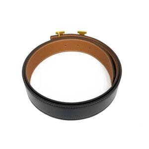 Hermes Constance Belt with Black/Gold Reversible Strap 90 | AlmaBagz