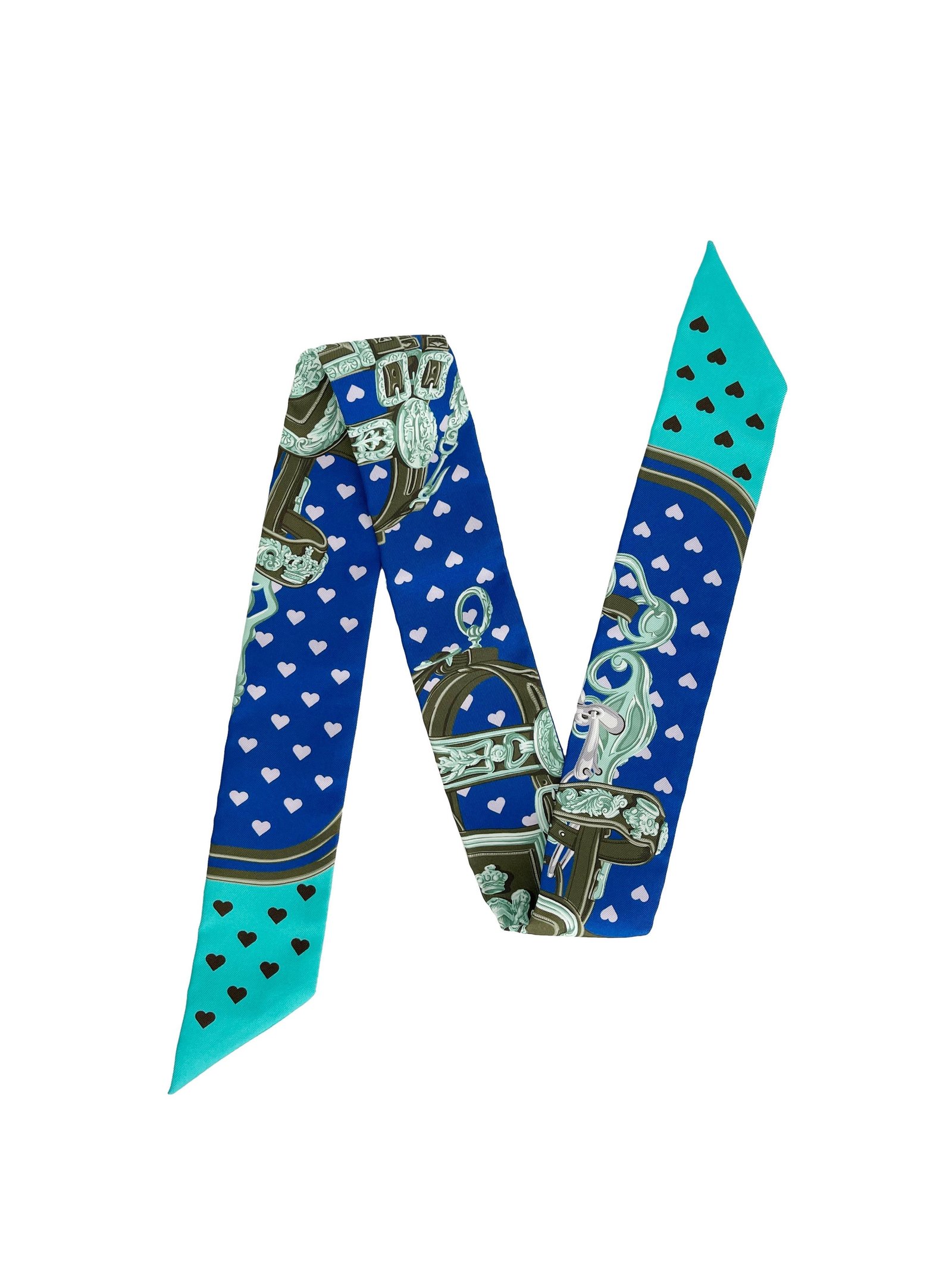 Hermes Limited Edition Brides de Gala Blue Twilly | AlmaBagz - Image 3