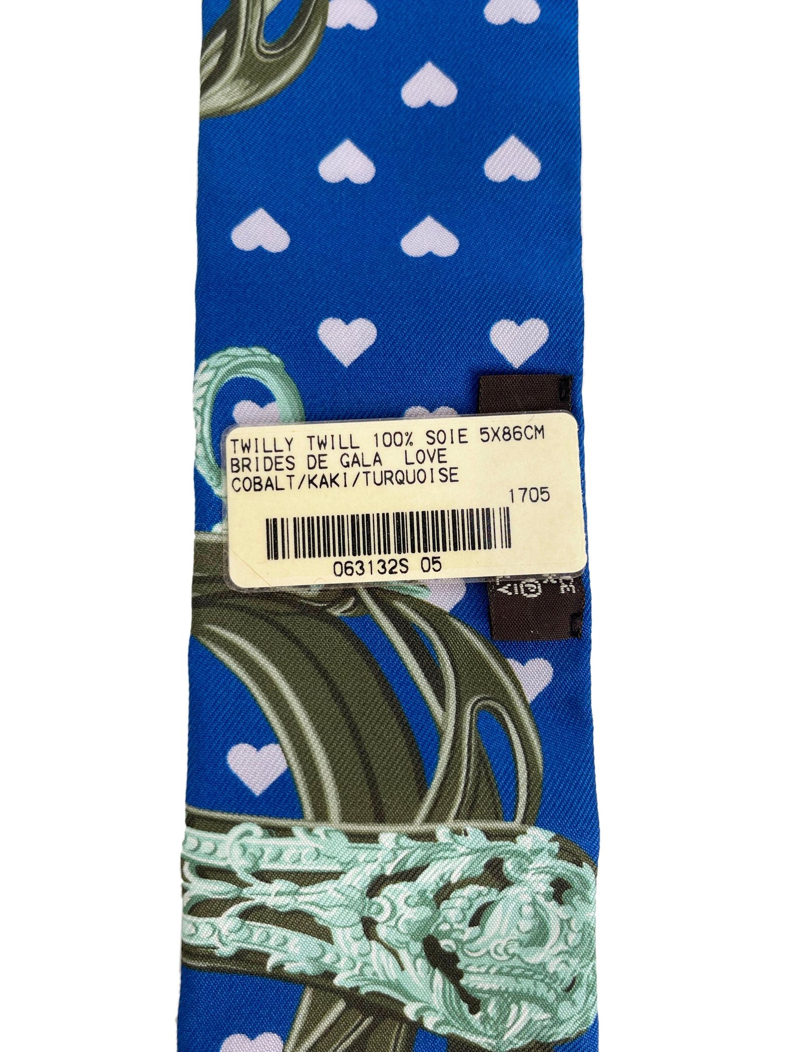Hermes Limited Edition Brides de Gala Blue Twilly | AlmaBagz - Image 2