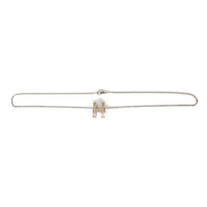 Hermes Marron Pop H Necklace | AlmaBagz