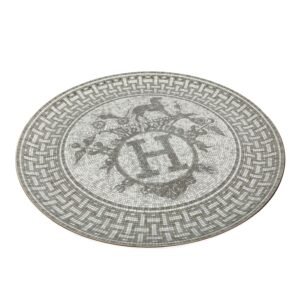 Hermes Mosaique Au 24 Platinum Tart Platter | AlmaBagz