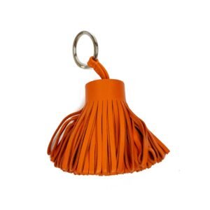 Hermes Orange Carmen Bag Charm | AlmaBagz