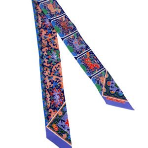 Hermes Paisley Horse Twilly | AlmaBagz