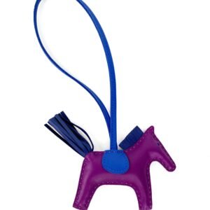 Hermes Rodeo PM Horse Charm Purple | AlmaBagz