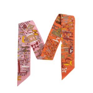Hermes Rose & Coral Twilly | AlmaBagz