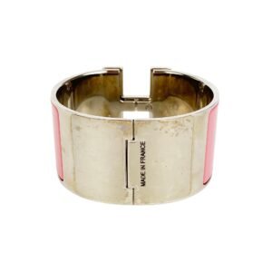 Hermes XL Pink Clic Clac Bracelet | AlmaBagz