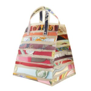 HERMES Handbag Rubber, Silk multicolor Tote Bag Louvre Museum Limited | AlmaBagz