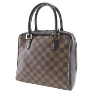 LOUIS VUITTON Handbag Damier canvas Brown Brera | AlmaBagz