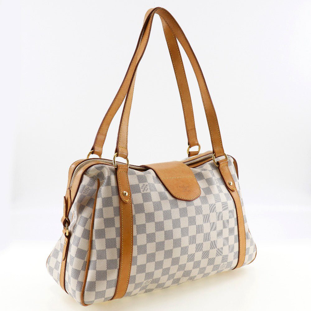 LOUIS VUITTON Shoulder Bag N42220 Damier Azur Canvas white Stresa PM | AlmaBagz - Image 2